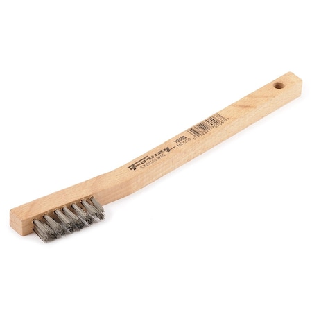 Forney Scratch Brush, Stainless, 3 X 7 Rows 70506